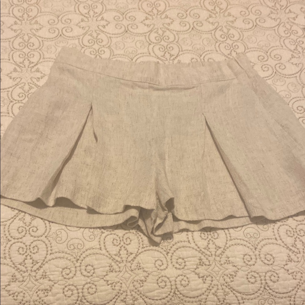 Altar'd State Tan High Waist Shorts
